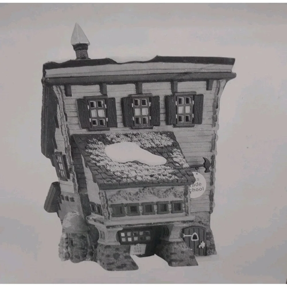 Dept 56 Elves Trade School North Pole Series Heritage Village 56387 In Box